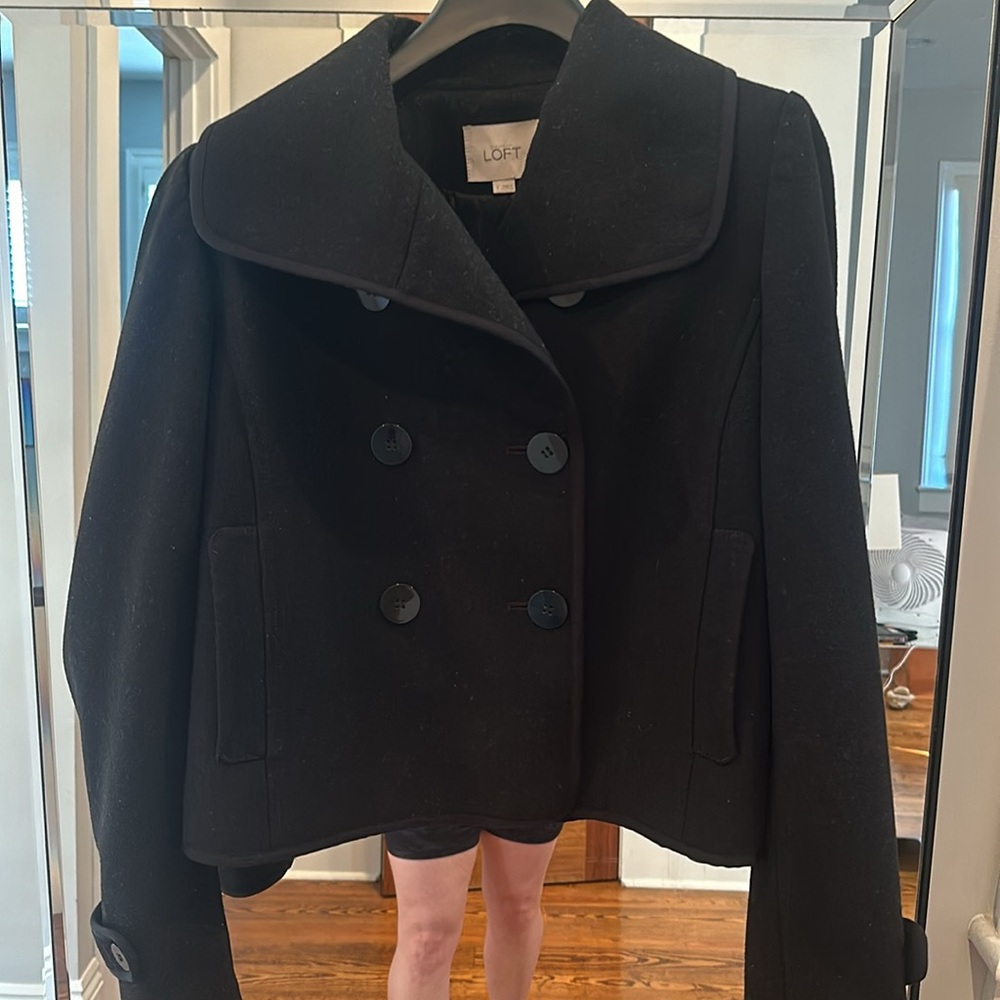 Cropped Peacoat